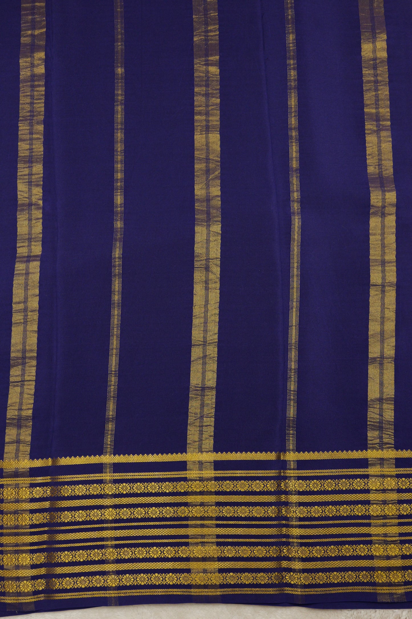 Pure mysore silk sarees Rudraksh Big Border(1436885)