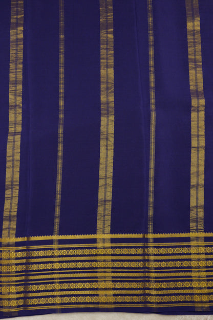Pure mysore silk sarees Rudraksh Big Border(1436885)
