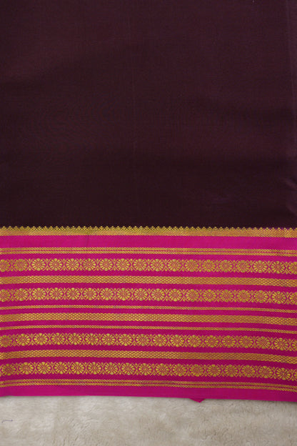 Pure mysore silk sarees Rudraksh Big Border(1436885)