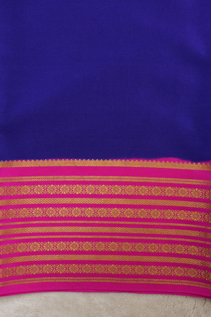 Pure mysore silk sarees Rudraksh Big Border(1436885)