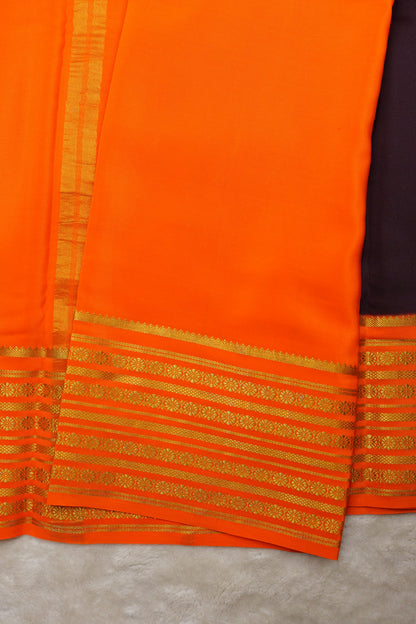 Pure mysore silk sarees Rudraksh Big Border(1436885)