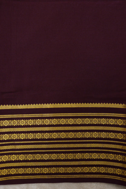 Pure mysore silk sarees Rudraksh Big Border(1436885)