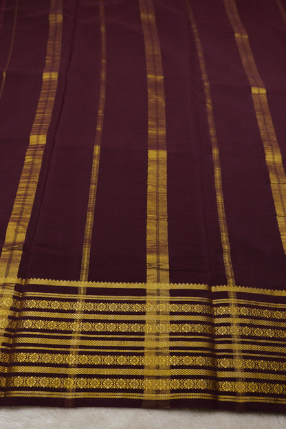Pure mysore silk sarees Rudraksh Big Border(1436885)