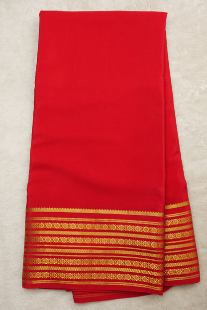 Pure mysore silk sarees Rudraksh Big Border(1436885)
