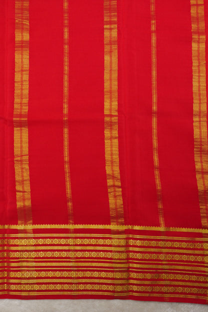 Pure mysore silk sarees Rudraksh Big Border(1436885)