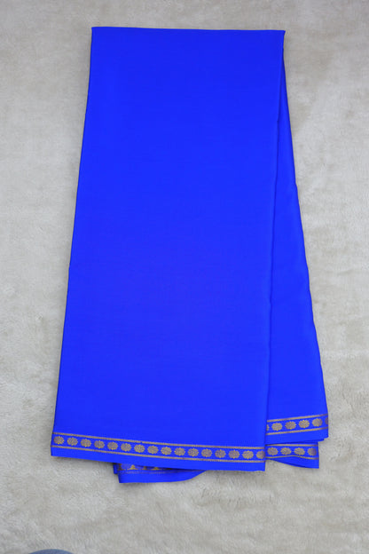 Pure mysore silk Saree 1/2 Inch (1454808)