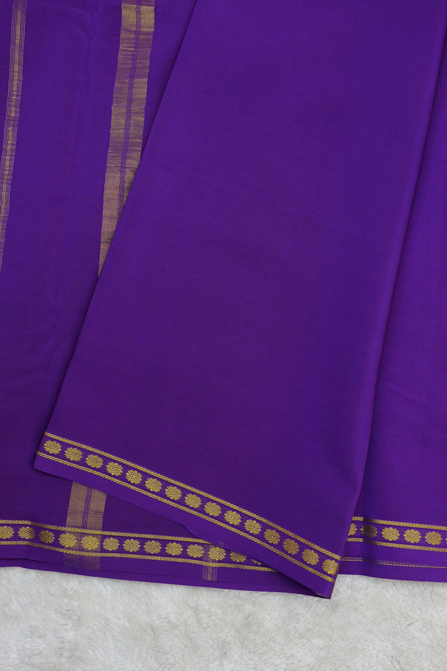 Pure mysore silk sarees 1/2 Inch (1454808)