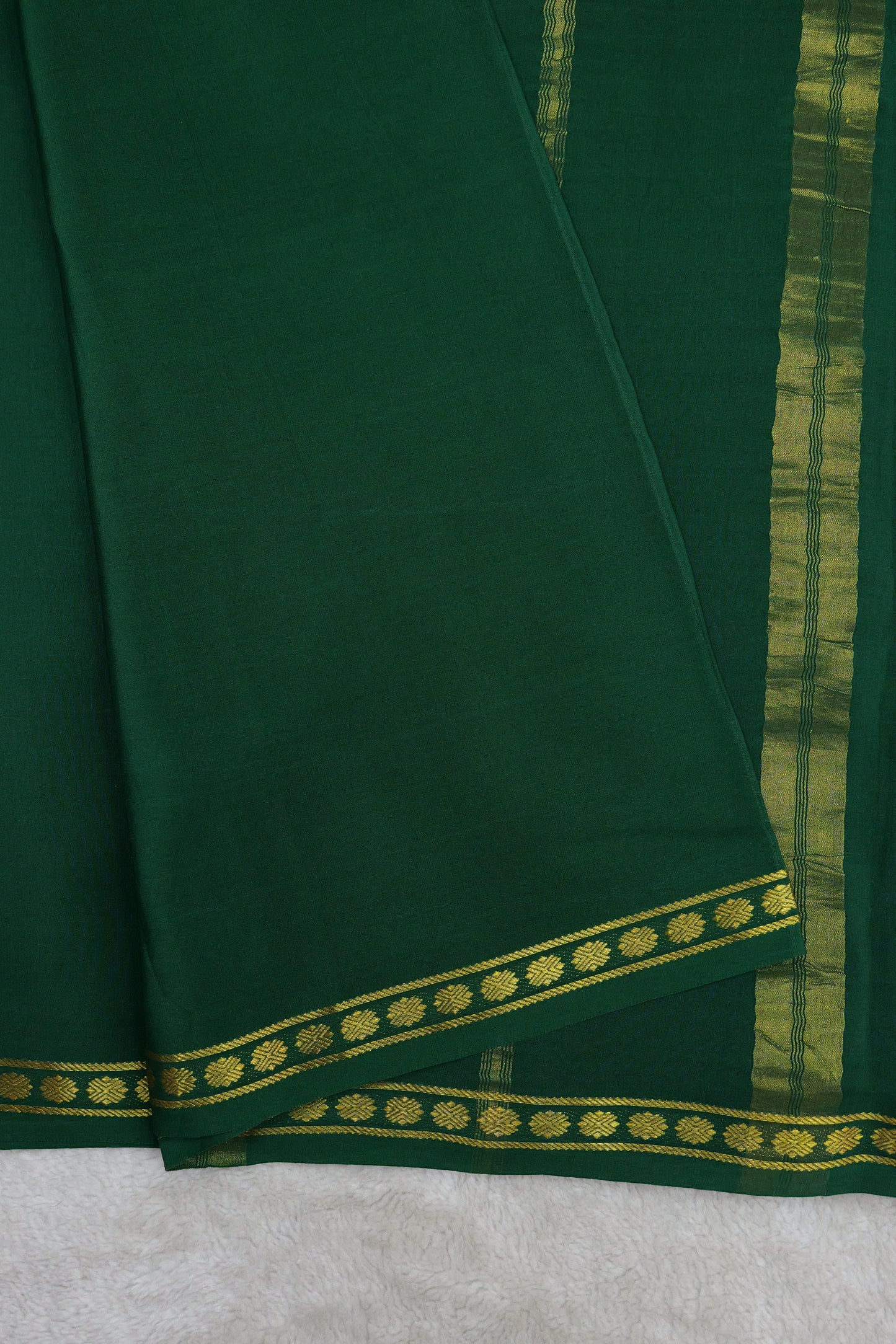 Pure mysore silk sarees 1/2 Inch (1454808)