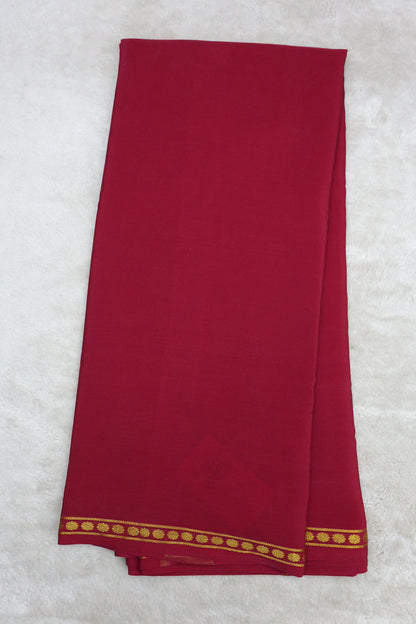 PURE MYSORE SILK SAREES 1/2 Inch (1454899)