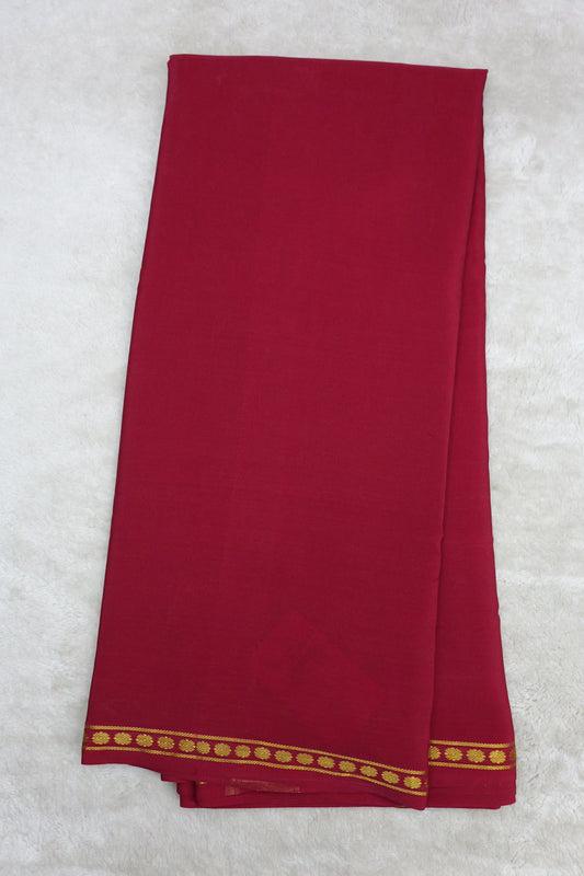 PURE MYSORE SILK SAREES 1/2 Inch (1454899)