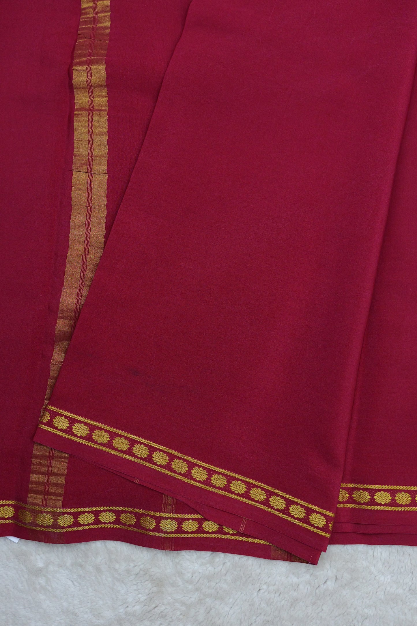 PURE MYSORE SILK SAREES 1/2 Inch (1454899)