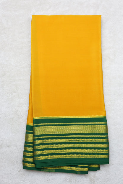 PURE MYSORE SILK SAREES 4 Line Big Border(1437185)