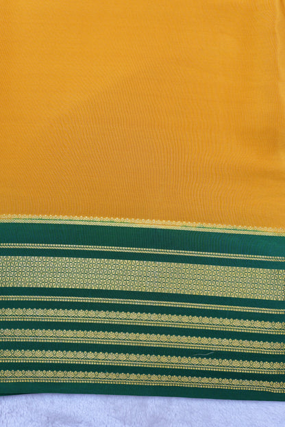 PURE MYSORE SILK SAREES 4 Line Big Border(1437185)