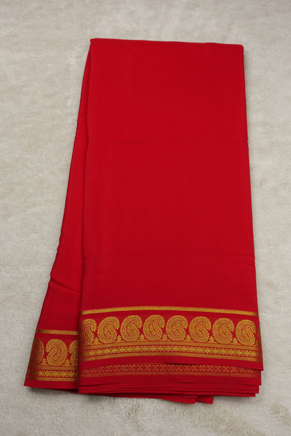 Pure mysore silk sarees Mango(1462176)
