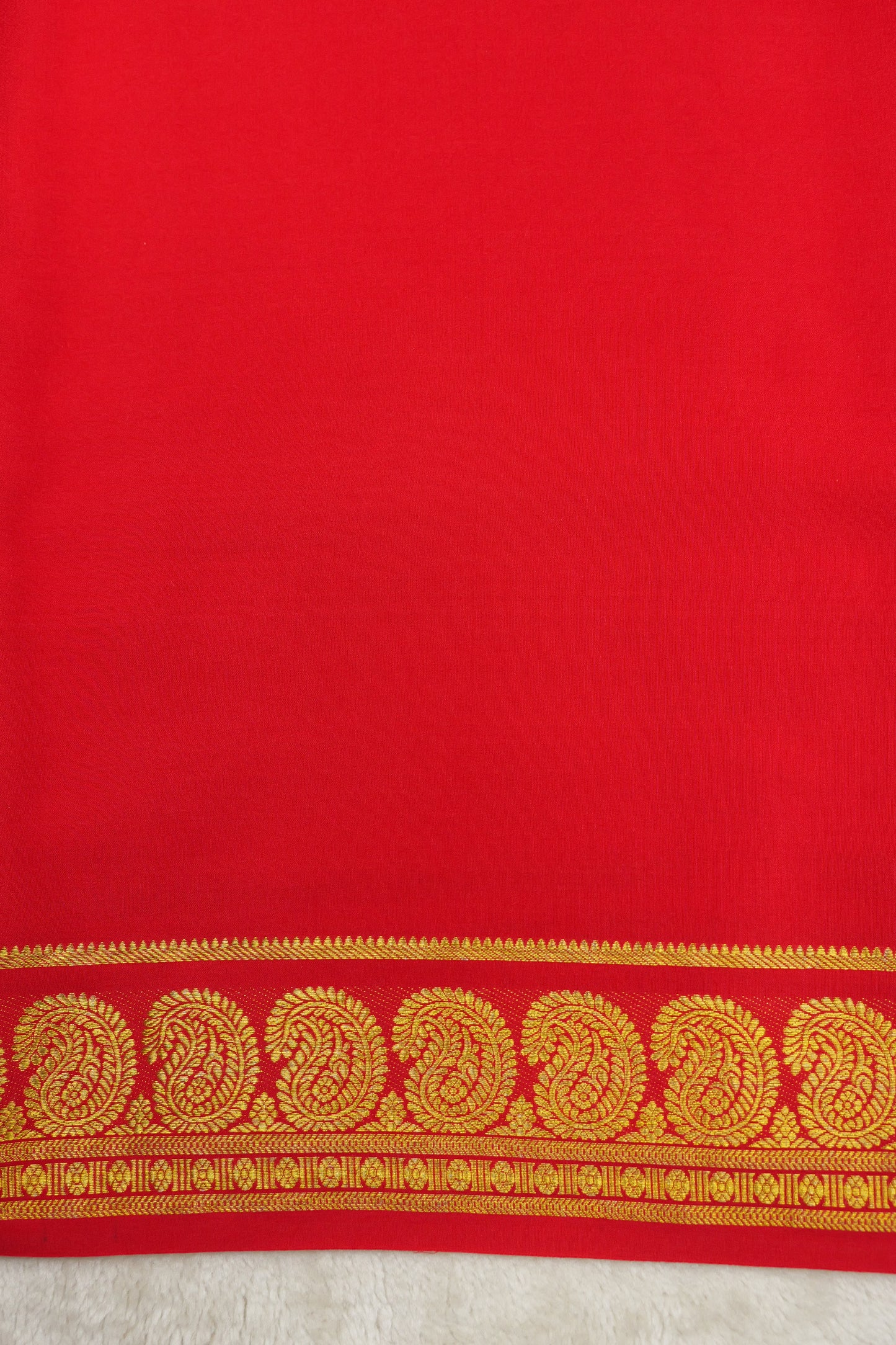 Pure mysore silk sarees Mango(1462176)