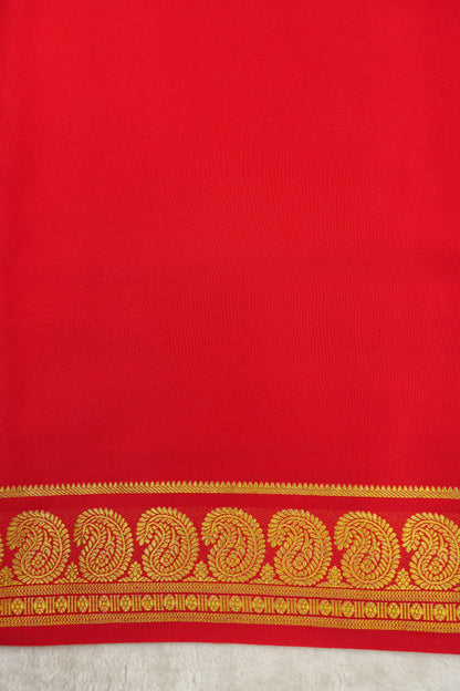 Pure mysore silk sarees Mango(1462176)
