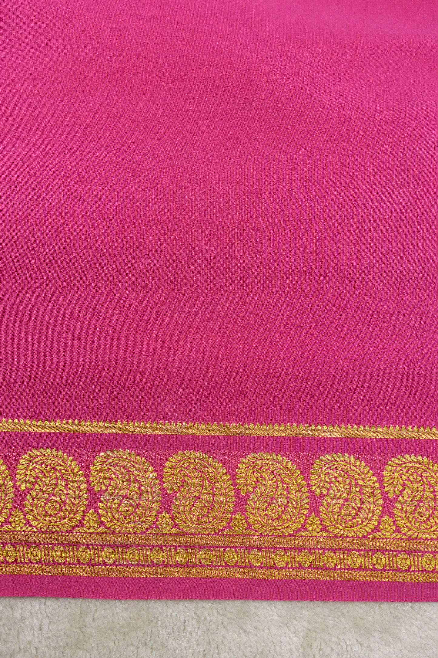 Pure mysore silk sarees Mango(1462199)