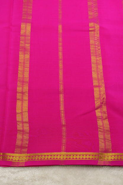 Pure mysore silk sarees Half Inch Small(1462308)