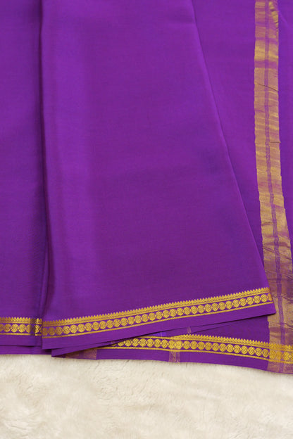 Pure mysore silk sarees Half Inch Small(1462308)
