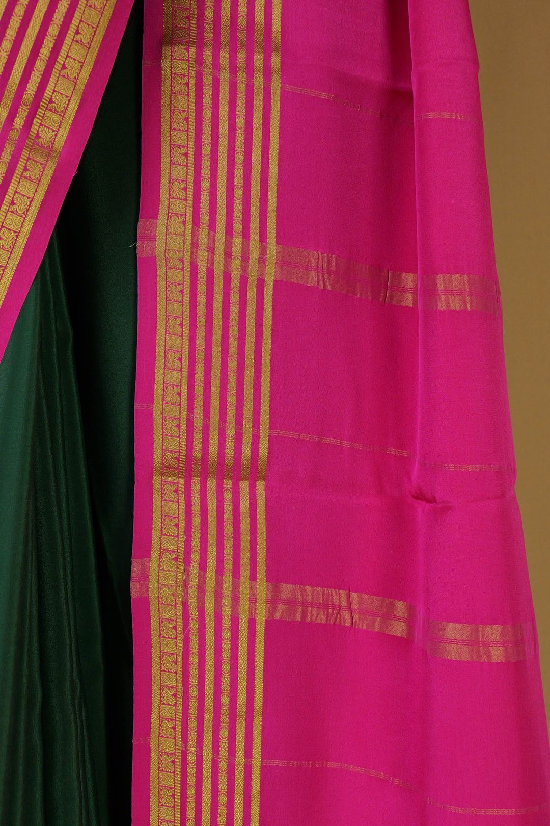 PINK PURE MYSORE SILK SAREES