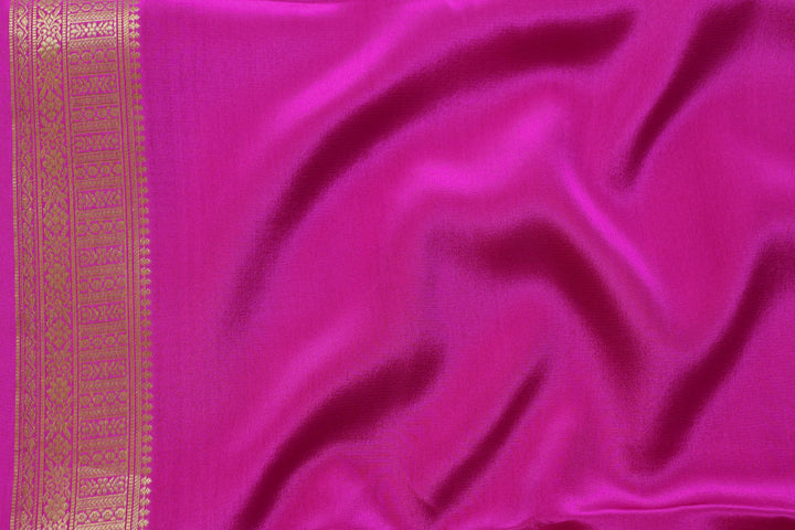 PINK MYSORE CREPE SILK SAREES