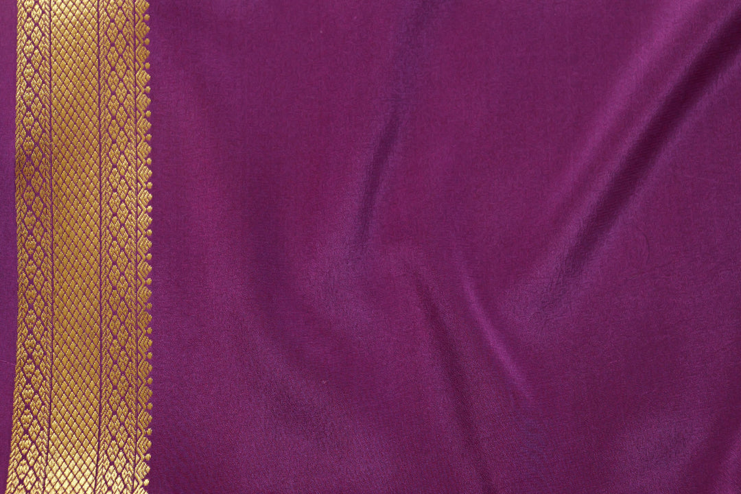 PURE MYSORE SILK SAREES LILAC