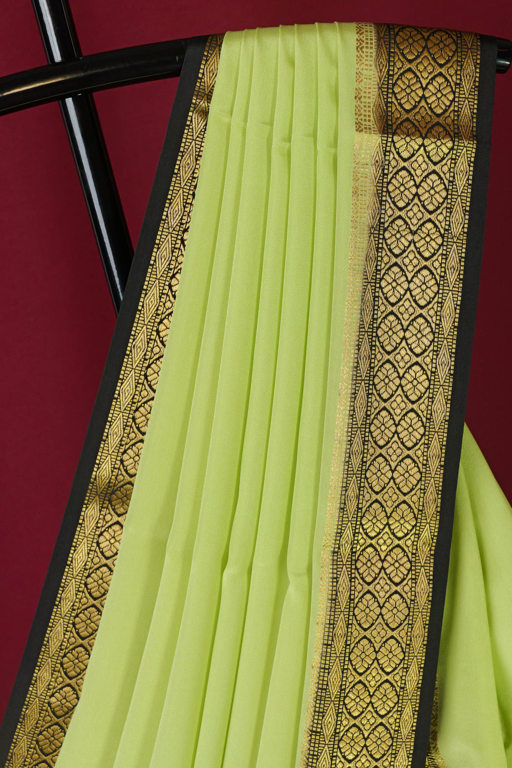 PURE MYSORE SILK SAREE GREEN