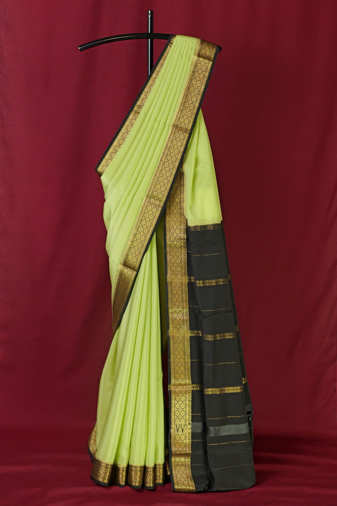 PURE MYSORE SILK SAREE GREEN