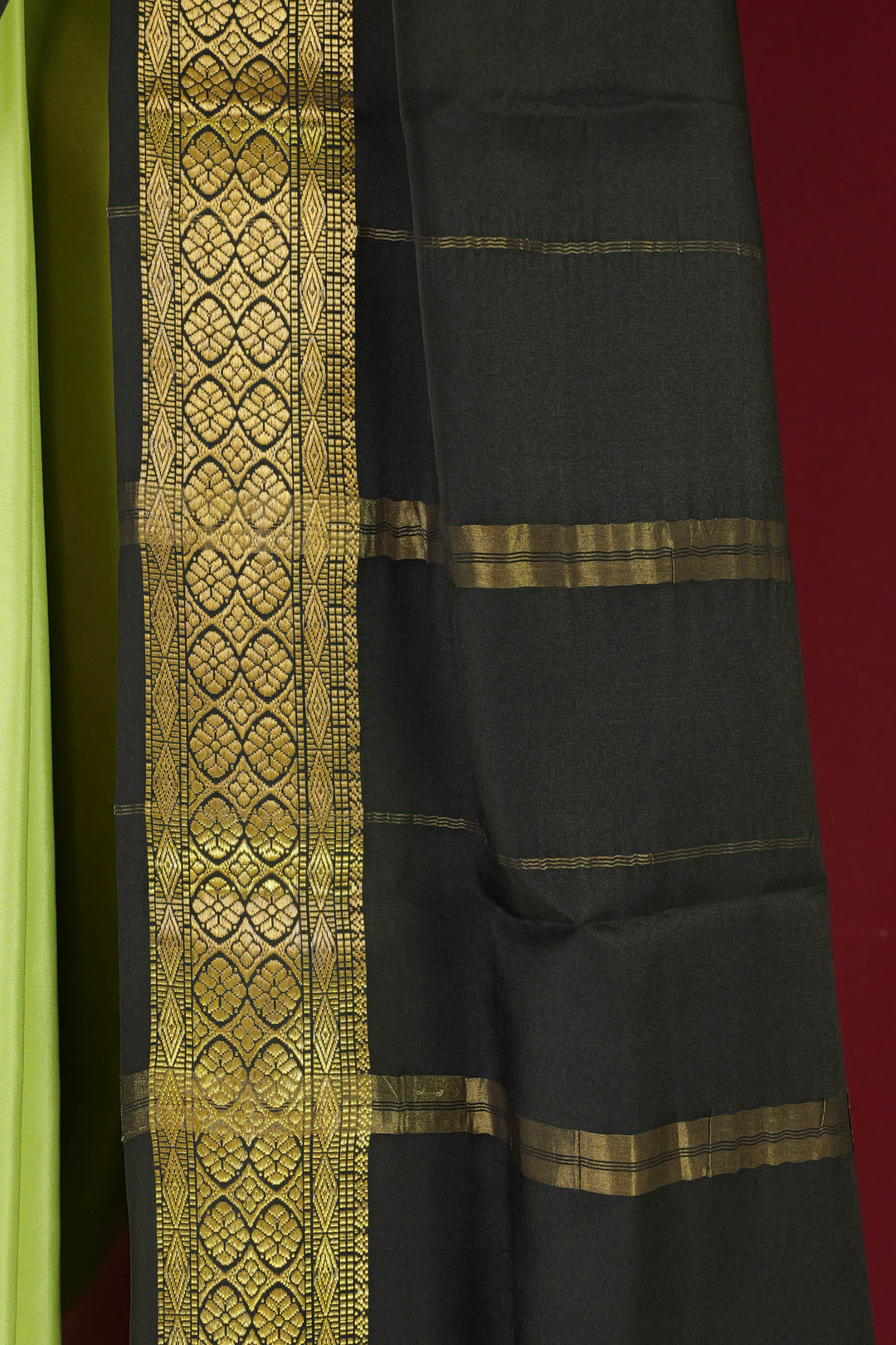 PURE MYSORE SILK SAREE GREEN