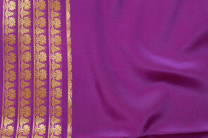 PURE MYSORE SILK SAREE MUSTARD&PINK