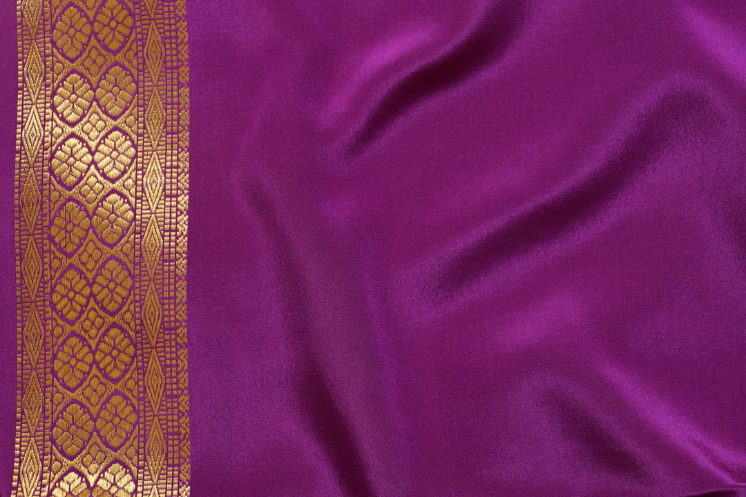 PURE MYSORE SILK SAREE YELLOW