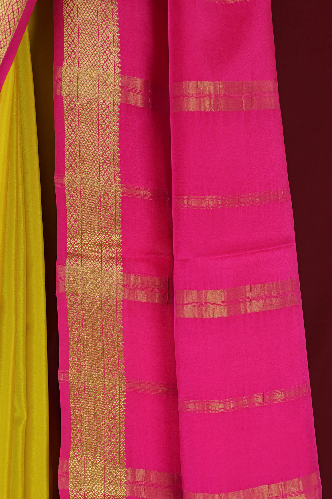 PURE MYSORE SILK SAREE PINK