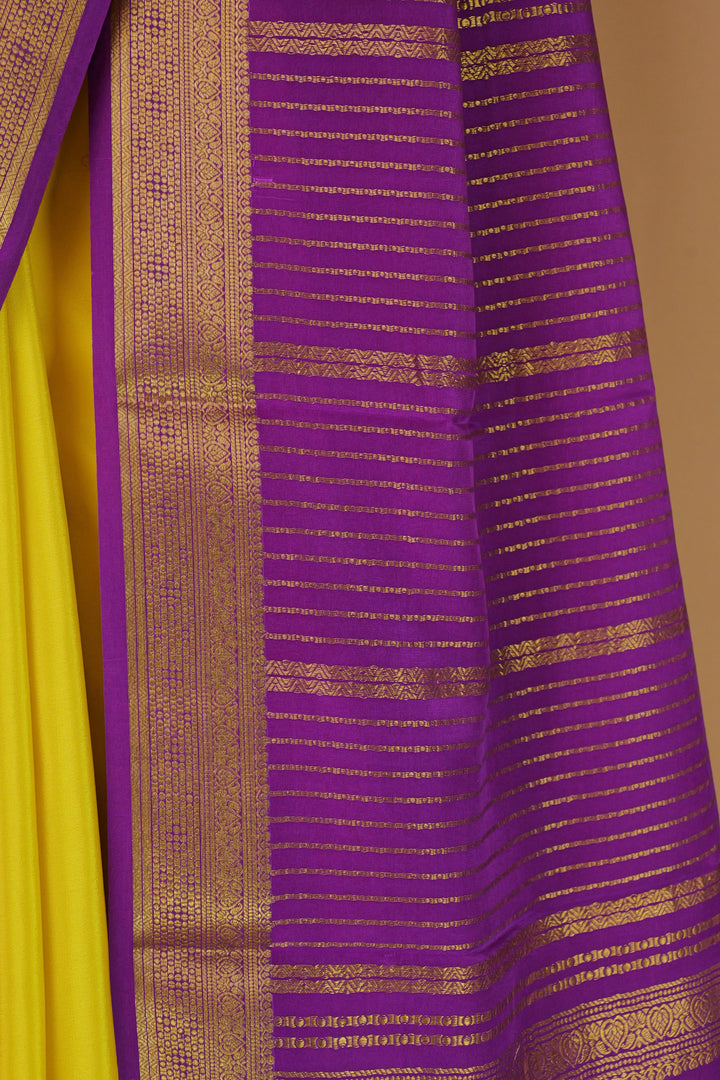 PURE MYSORE SILK SAREE | SILK MARK CERTIFIED - ATHARVA