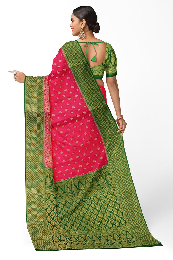 Pure Mysore Crepe Silk Saree | SILK MARK CERTIFIED