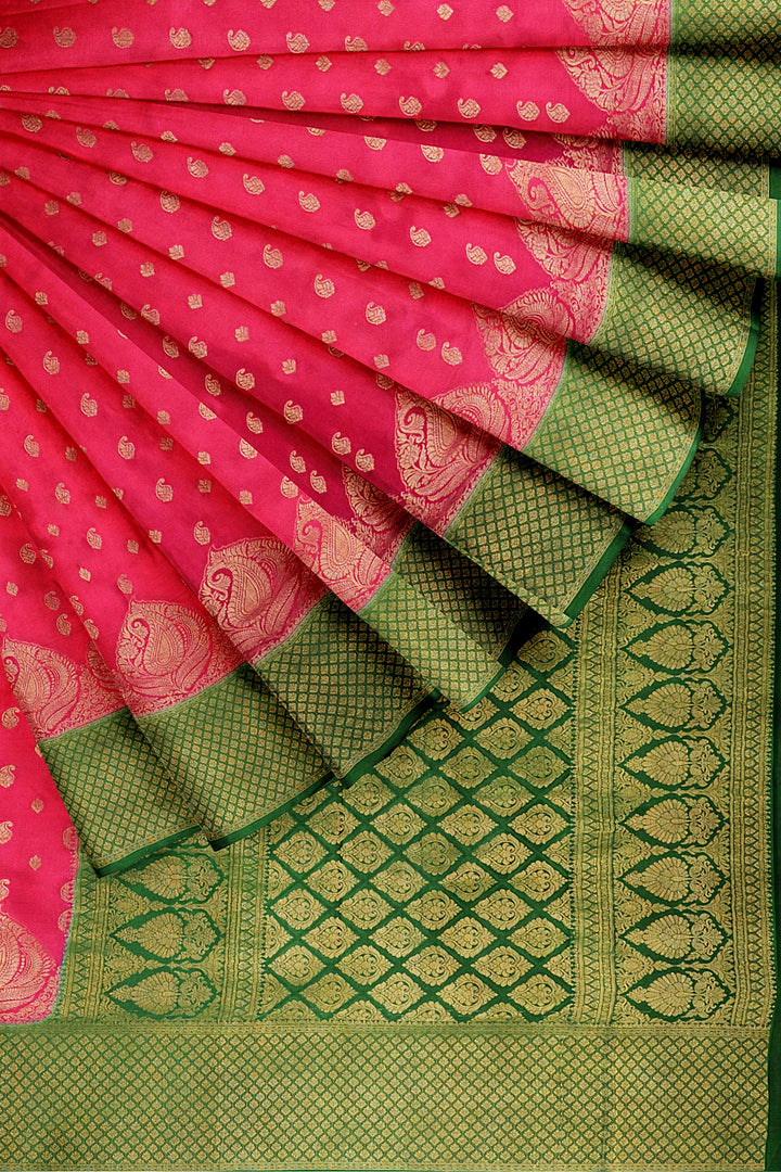 Pure Mysore Crepe Silk Saree | SILK MARK CERTIFIED