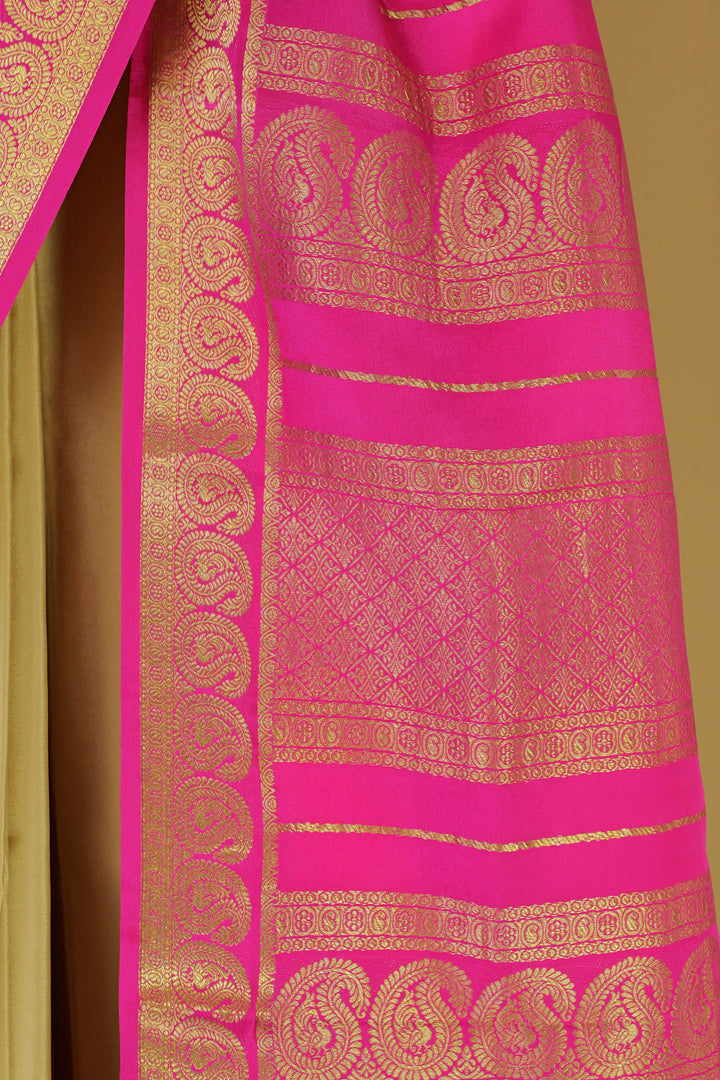 PURE MYSORE CREPE SILK SAREES