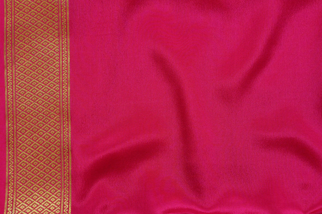 PINK PURE MYSORE SILK SAREES