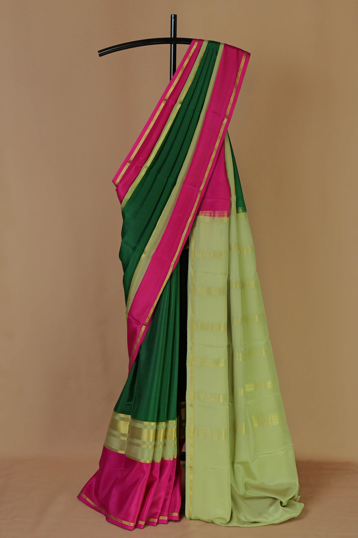 PURE MYSORE CREPE SILK SAREES