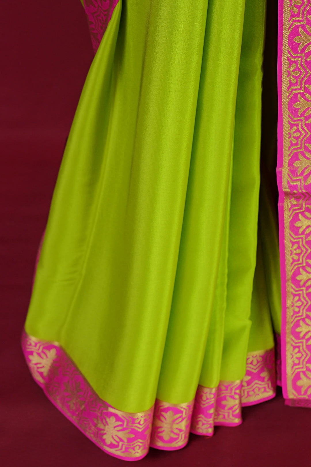 PURE MYSORE SILK SAREE LIGHTGREEN