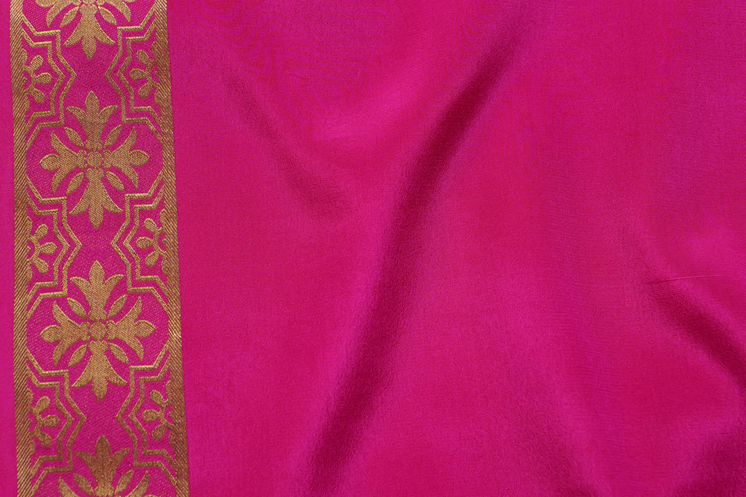 PURE MYSORE SILK SAREE WITH GOLD LACE ZARI