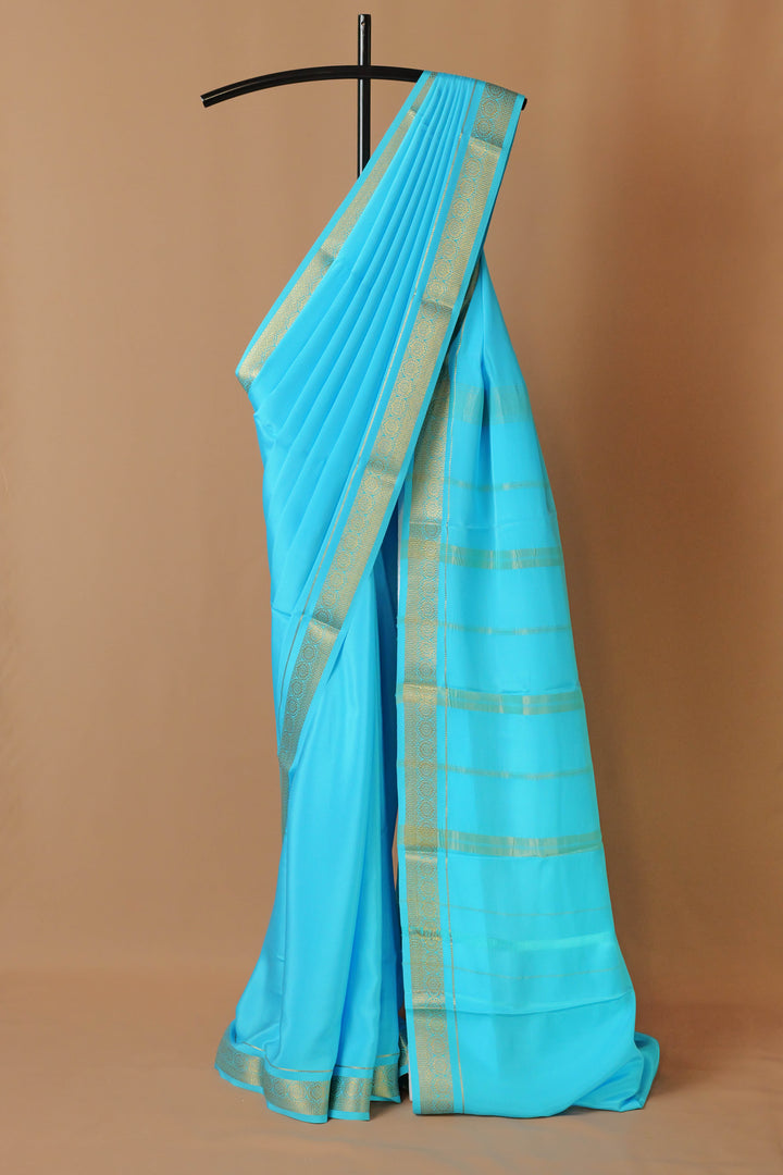 PURE MYSORE CREPE SILK SAREES