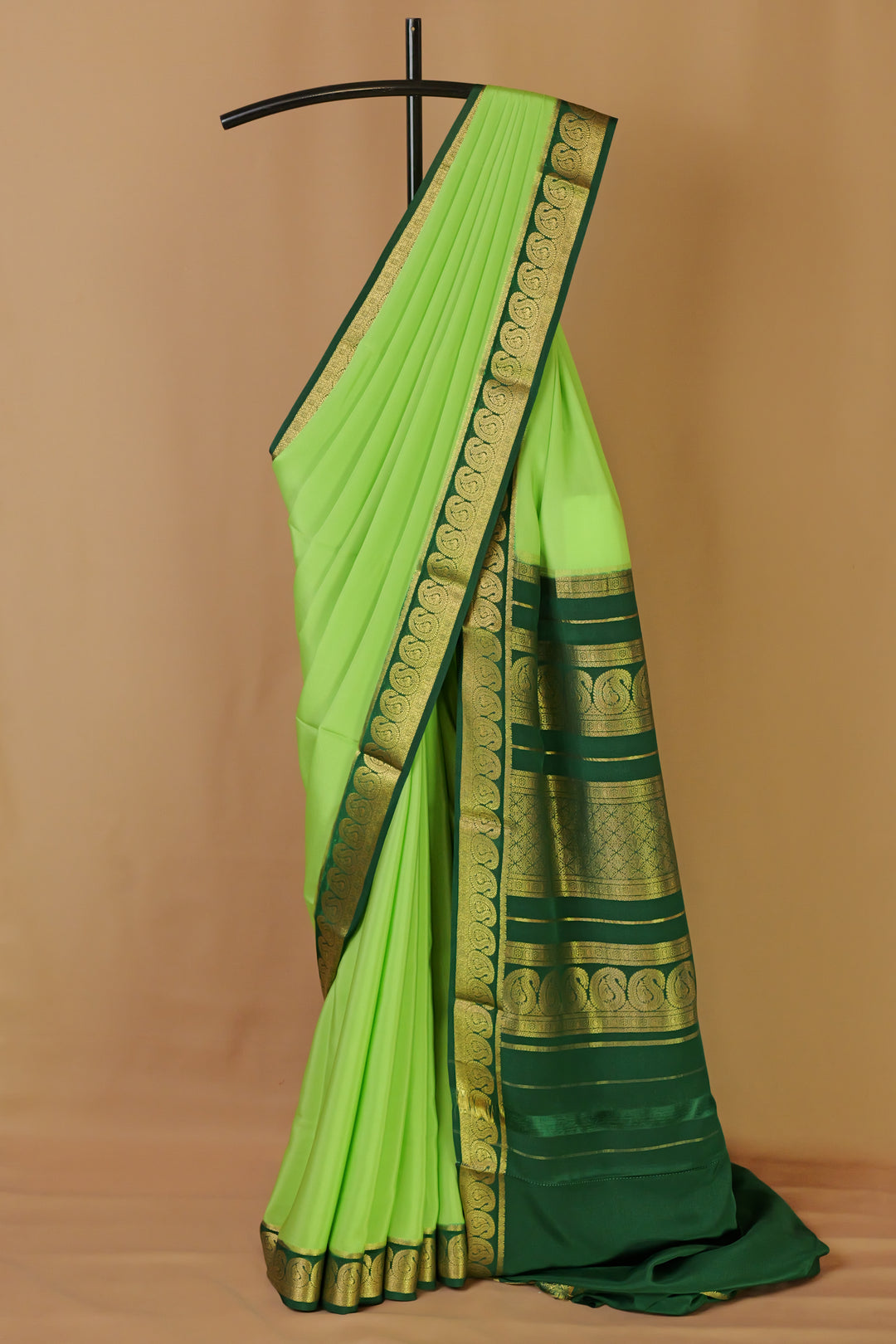 PURE MYSORE CREPE SILK SAREES