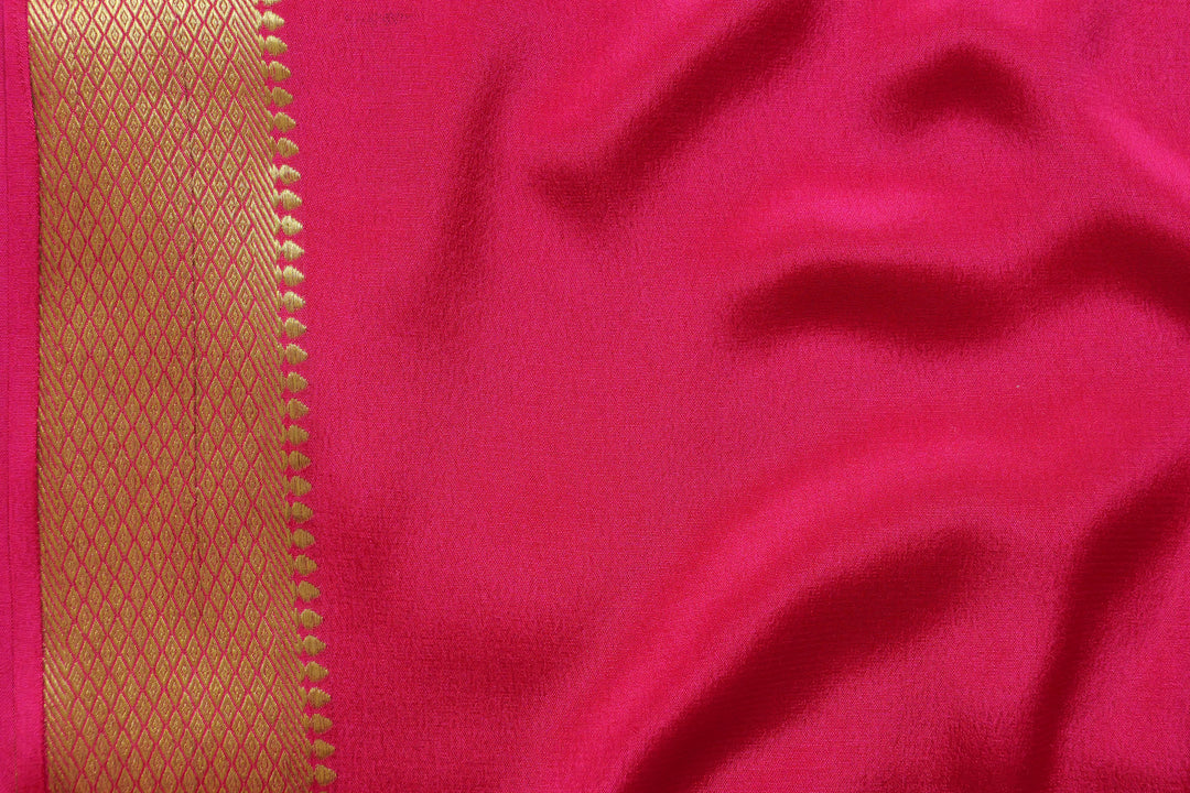 PURE MYSORE SILK SAREES RED