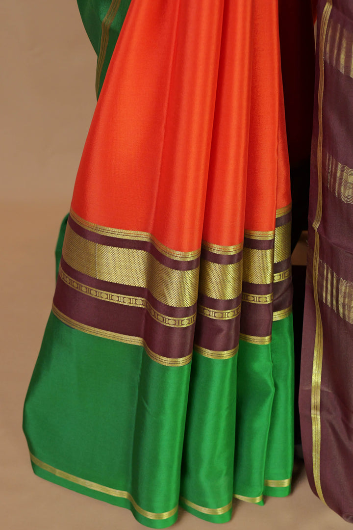 PURE MYSORE CREPE SILK SAREES