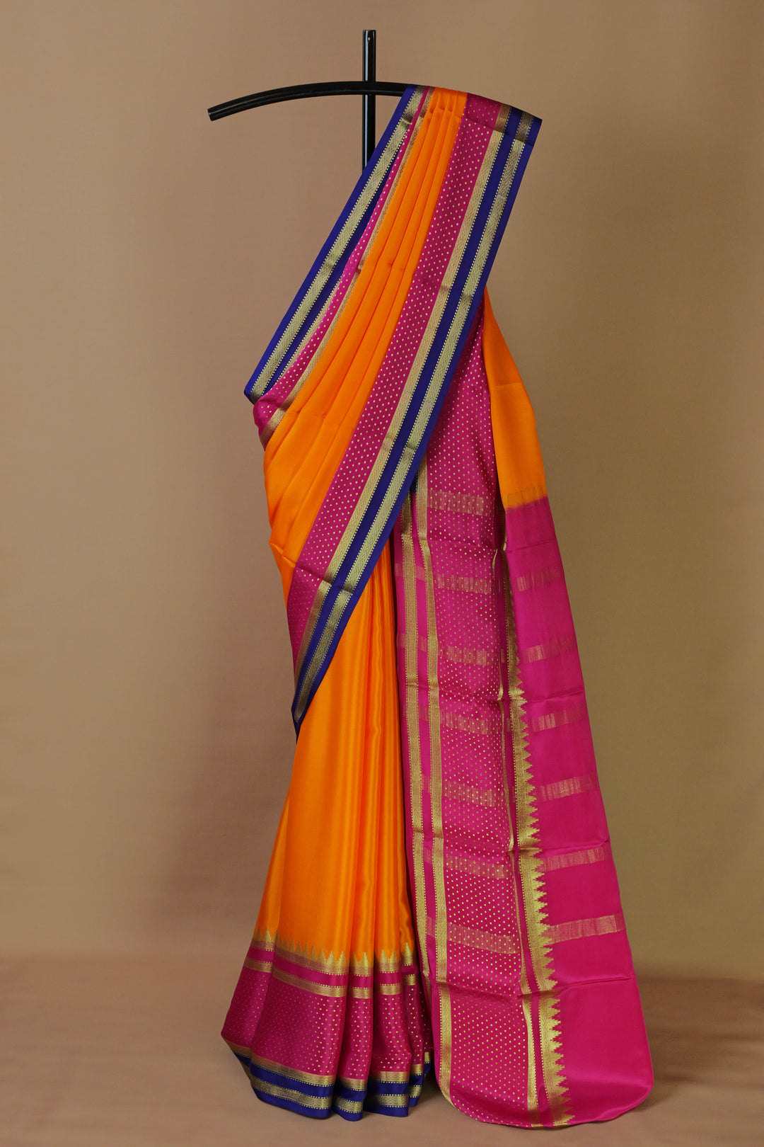 PINK PURE MYSORE SILK SAREES