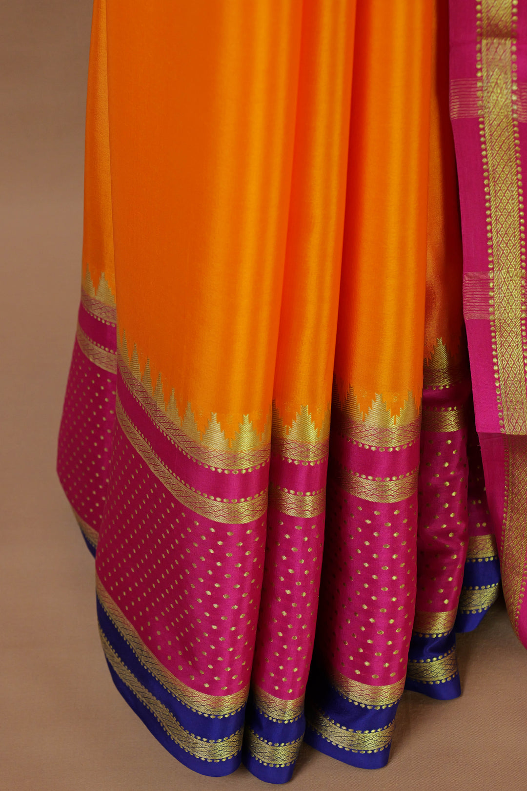 PINK PURE MYSORE SILK SAREES