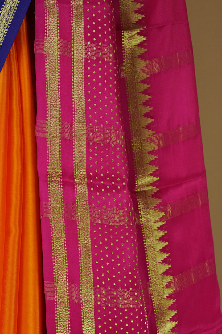 PINK PURE MYSORE SILK SAREES