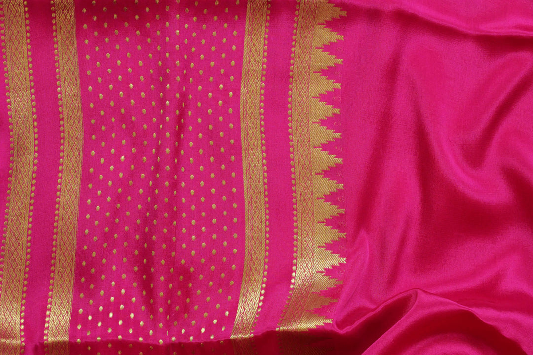 PINK PURE MYSORE SILK SAREES