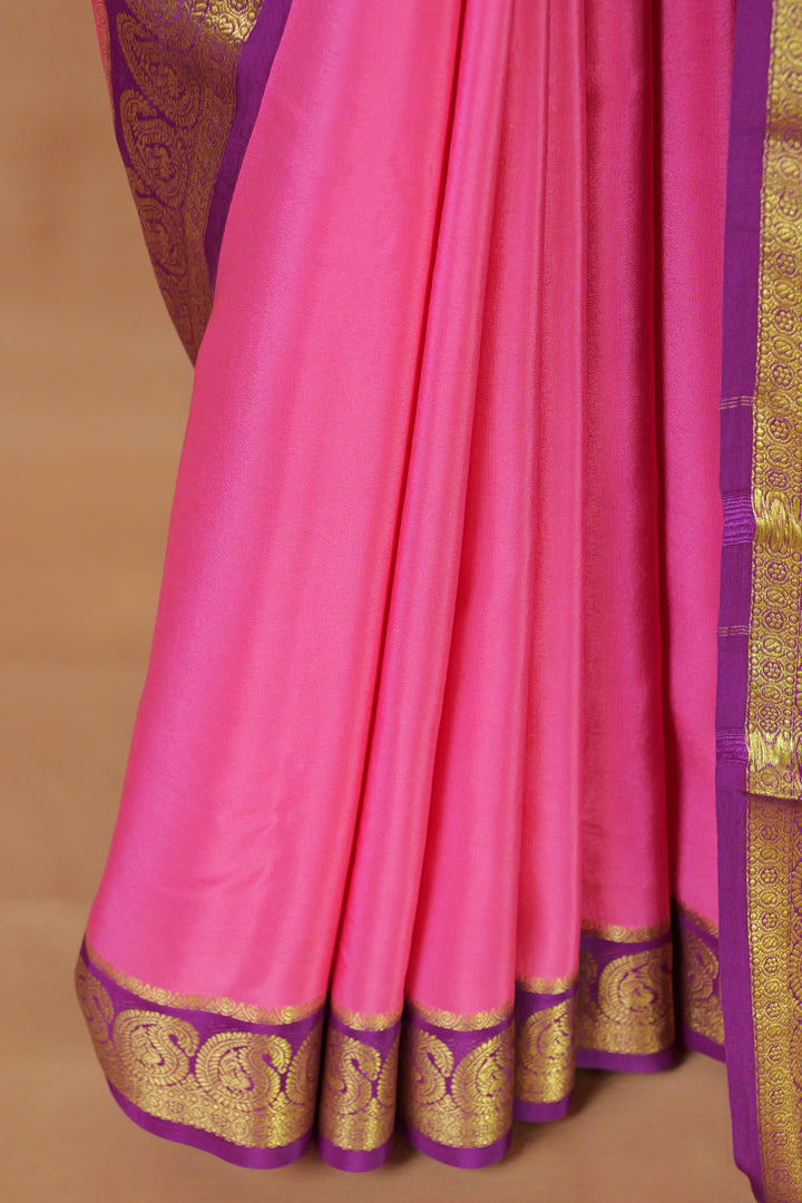 PURE MYSORE SILK SAREE