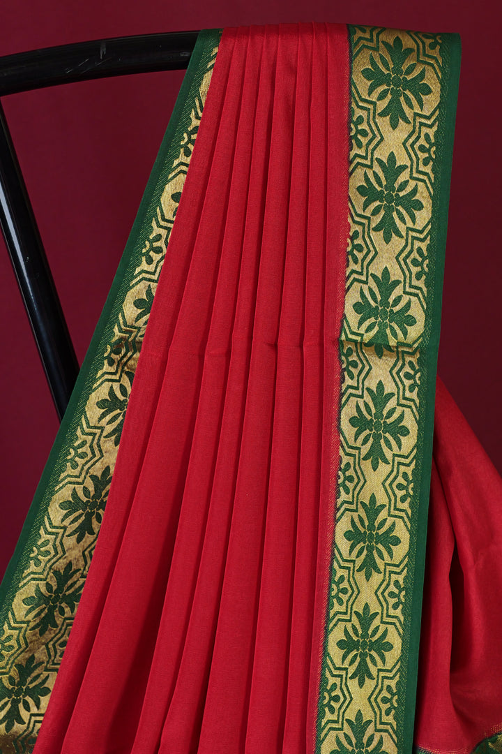 PURE MYSORE SILK SAREE MAROON